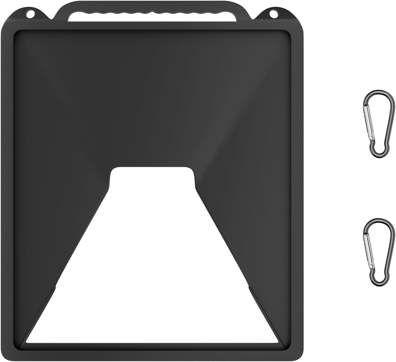 Starlink Mini Case Cover, Silicone Protector with Hook to Hang Starlink Mini on the Backpack for Non-Stop Signal Black image number 1