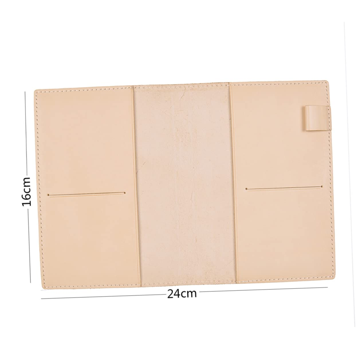 COHEALI Leather Journal Cover A6 Refillable Leather Bound Notebook Cover with Card Slots and Pen Holder for Travelers Writers