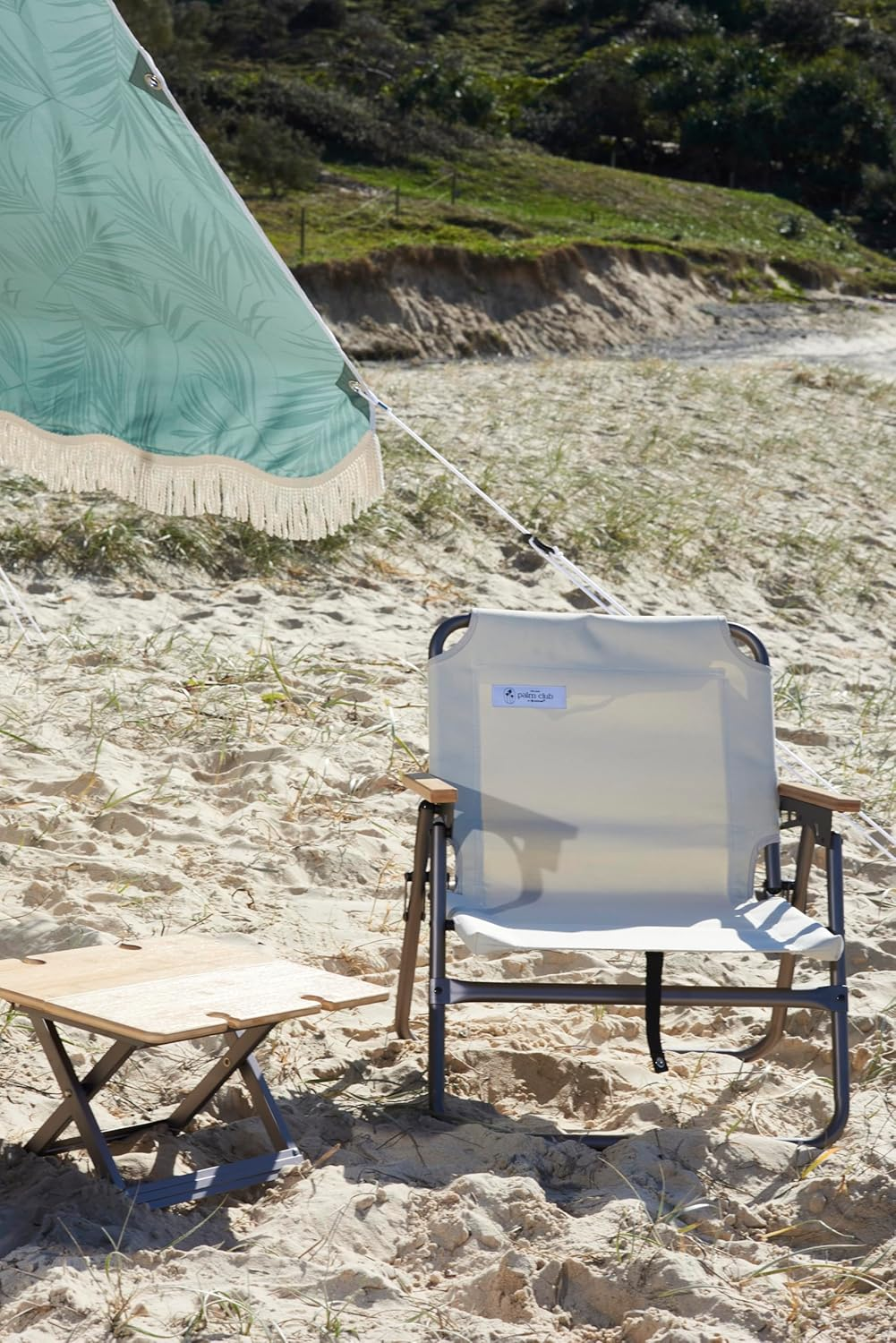 Oztrail Beach Low Rise Chair, Almonta Beach Sand image number 2