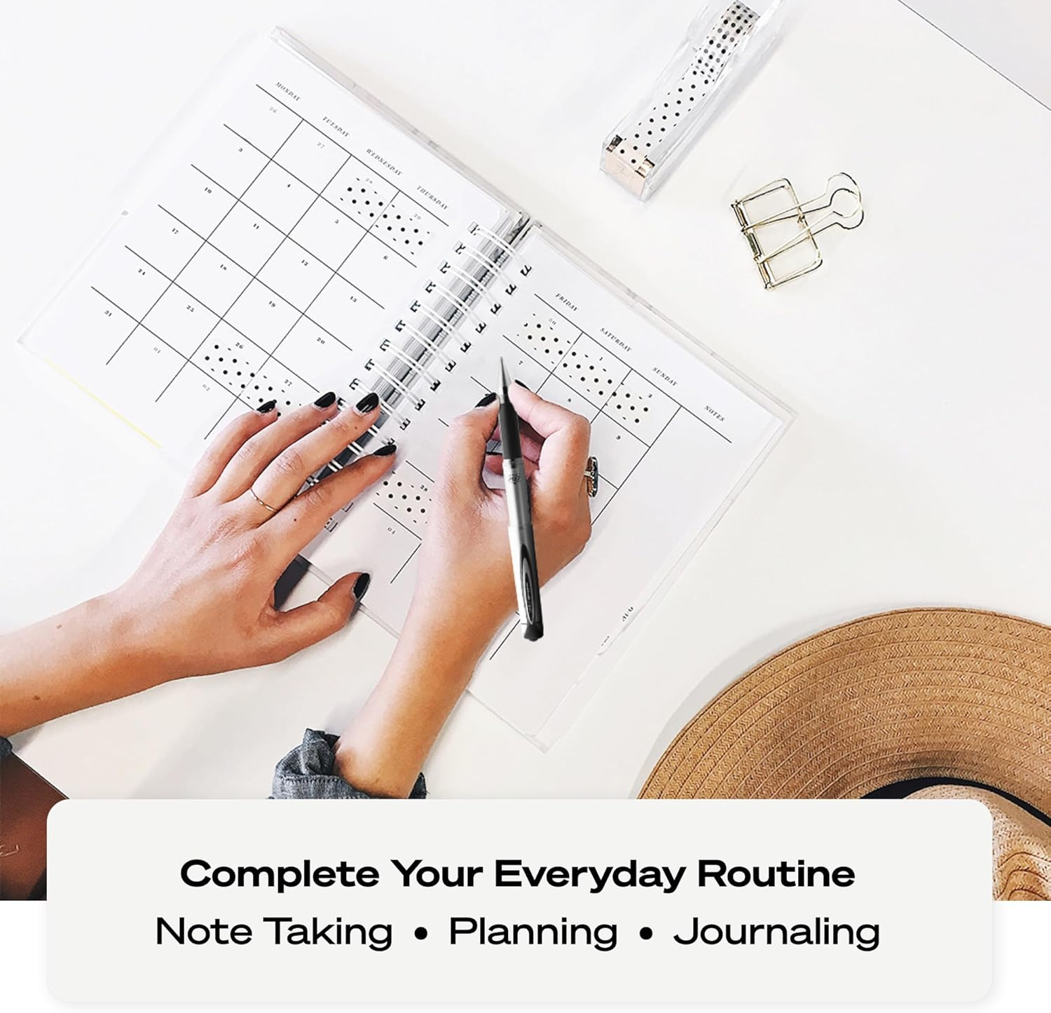 Uni-Ball 207 Impact Gel Pen Refills, Bold Point (1.0Mm), Black, 2 Count image number 3