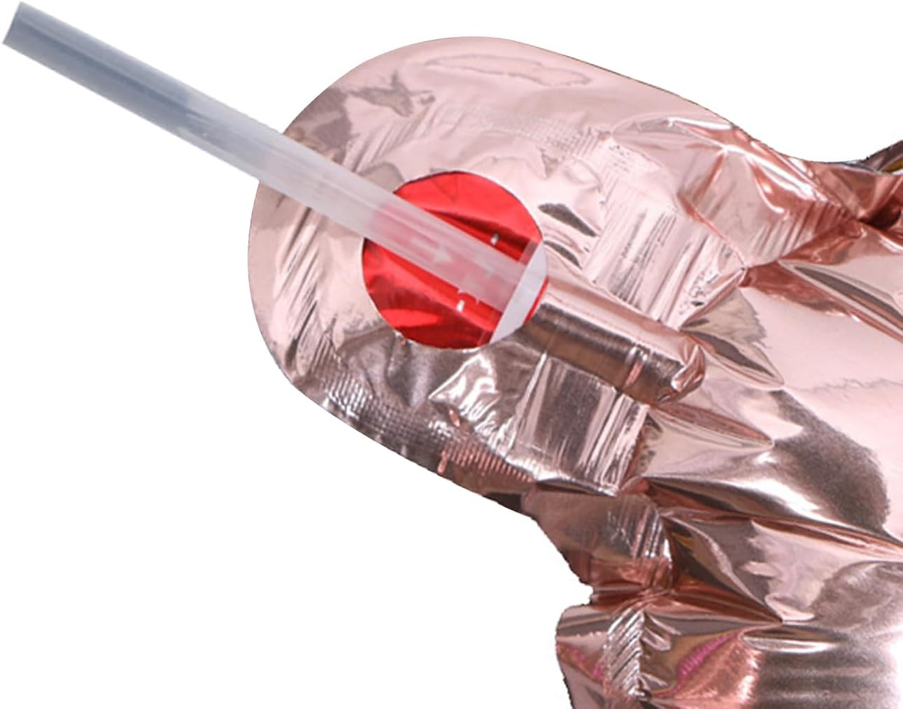 Happy Birthday Balloons Banner Aluminum Foil Letters for Birthday Party Decoration (Pink) image number 2