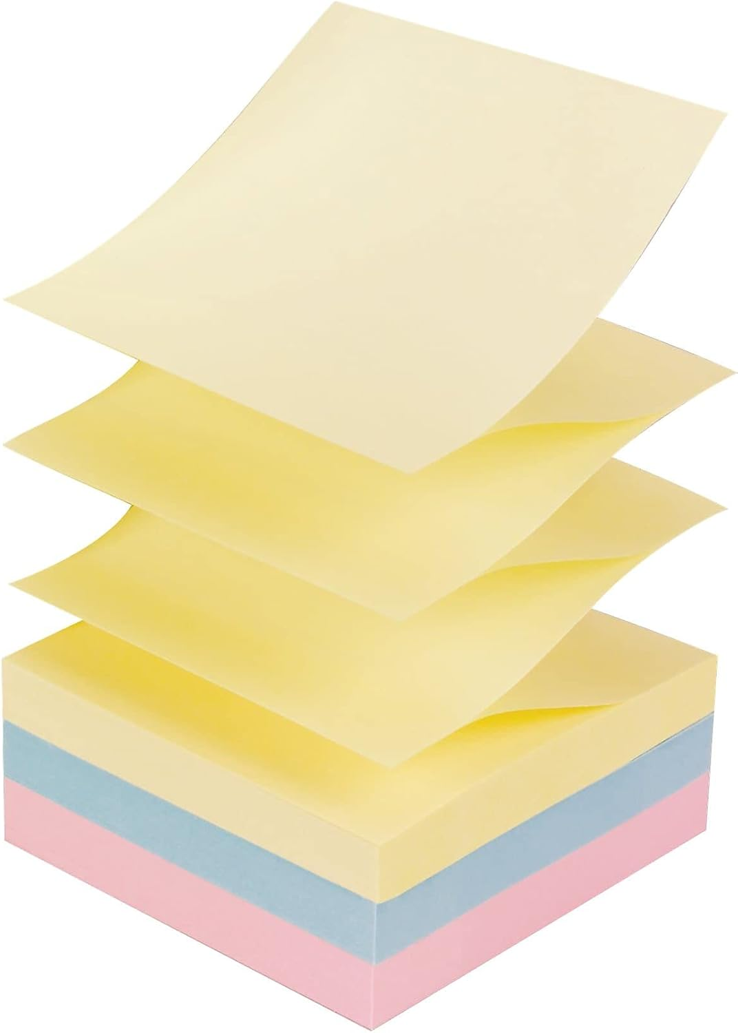 Post-It Pop-Up Notes, 3 in X 3 In, Marseille Collection, 12 Pads/Pack, 100 Sheets/Pad (R330-12AP)