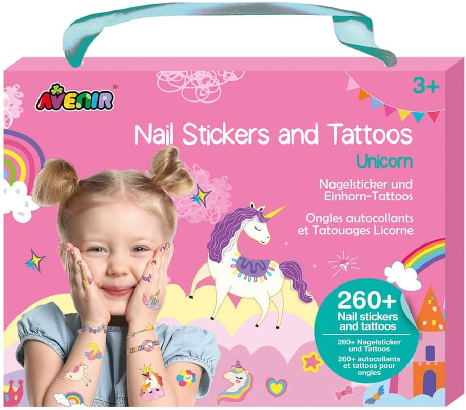 Avenir Unicorns Nail Stickers & Tattoos image number 4