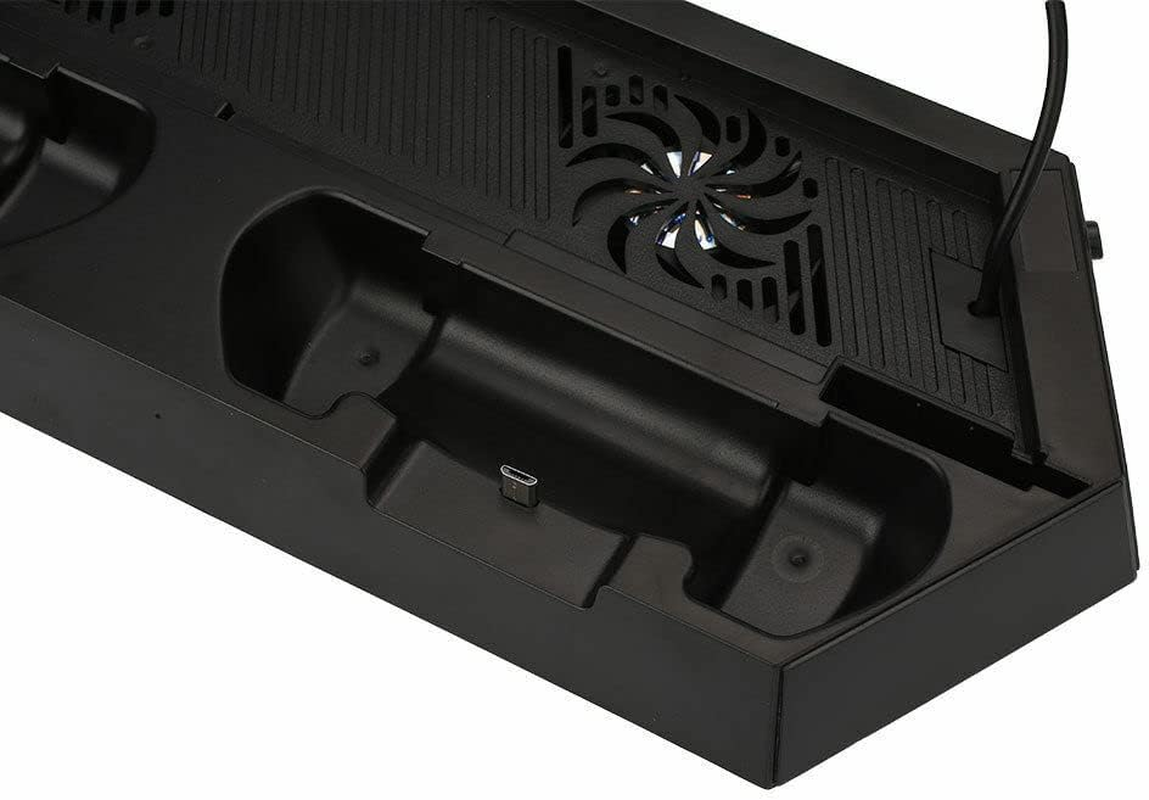 PS4 Stand Dock Controller Charger Cooling Fan Hub USB for Playstation 4 PS4 Slim image number 1
