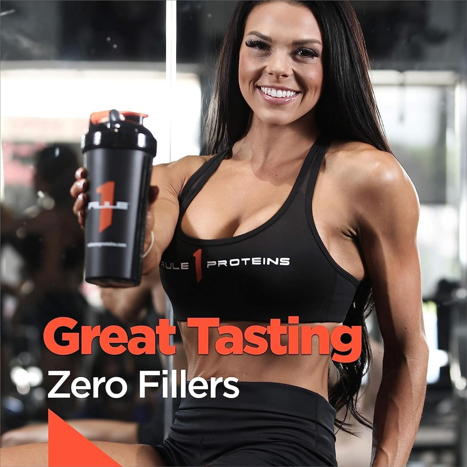 Rule 1 100% Whey Protein Isolate and Hydrolysate Protein Powder 4.94 Lb, Cinnamon Swirl (76 Servings) image number 2