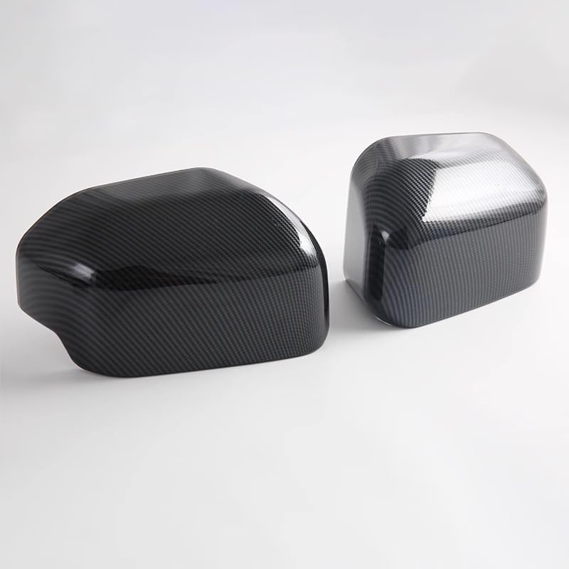 For BYD Shark 6 2024 2025 ABS Carbon Fiber/Bright Black/Matte Black Mirror Cover - Scratch Resistant, 3M Adhesive, Side Mirror Protection (Bright Black) - Bright Black image number 5