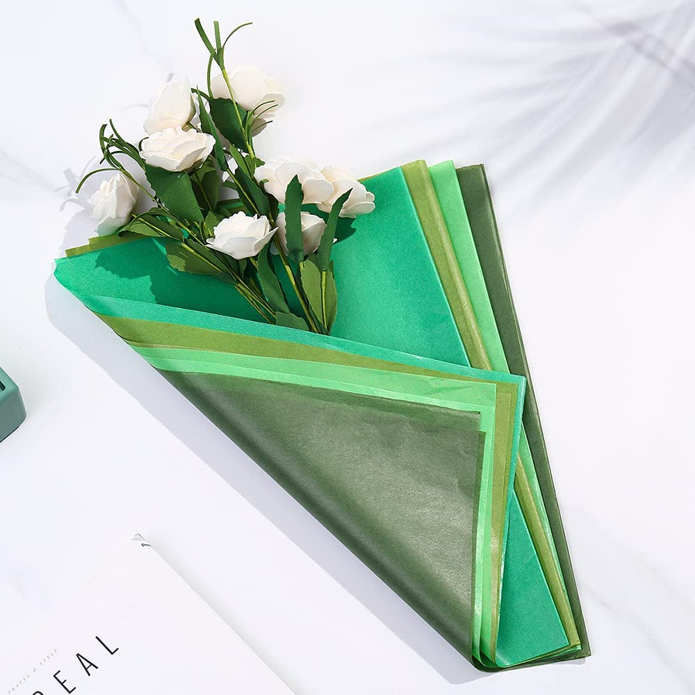 120Pcs Tissue Paper Bulk Tissue Paper Sheets 50X35Cm Gift Wrapping Paper Wrapping and Packing Paper for Weddings Birthday Party Arts Crafts DIY Christmas (Red Series) image number 4