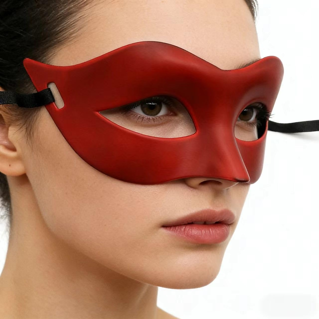 Masquerade Mask for Couples: Black Mardi Gras Party Ball Mask Set Women Men Dad Daughter Prom Couple Valentine'S Masks image number 2