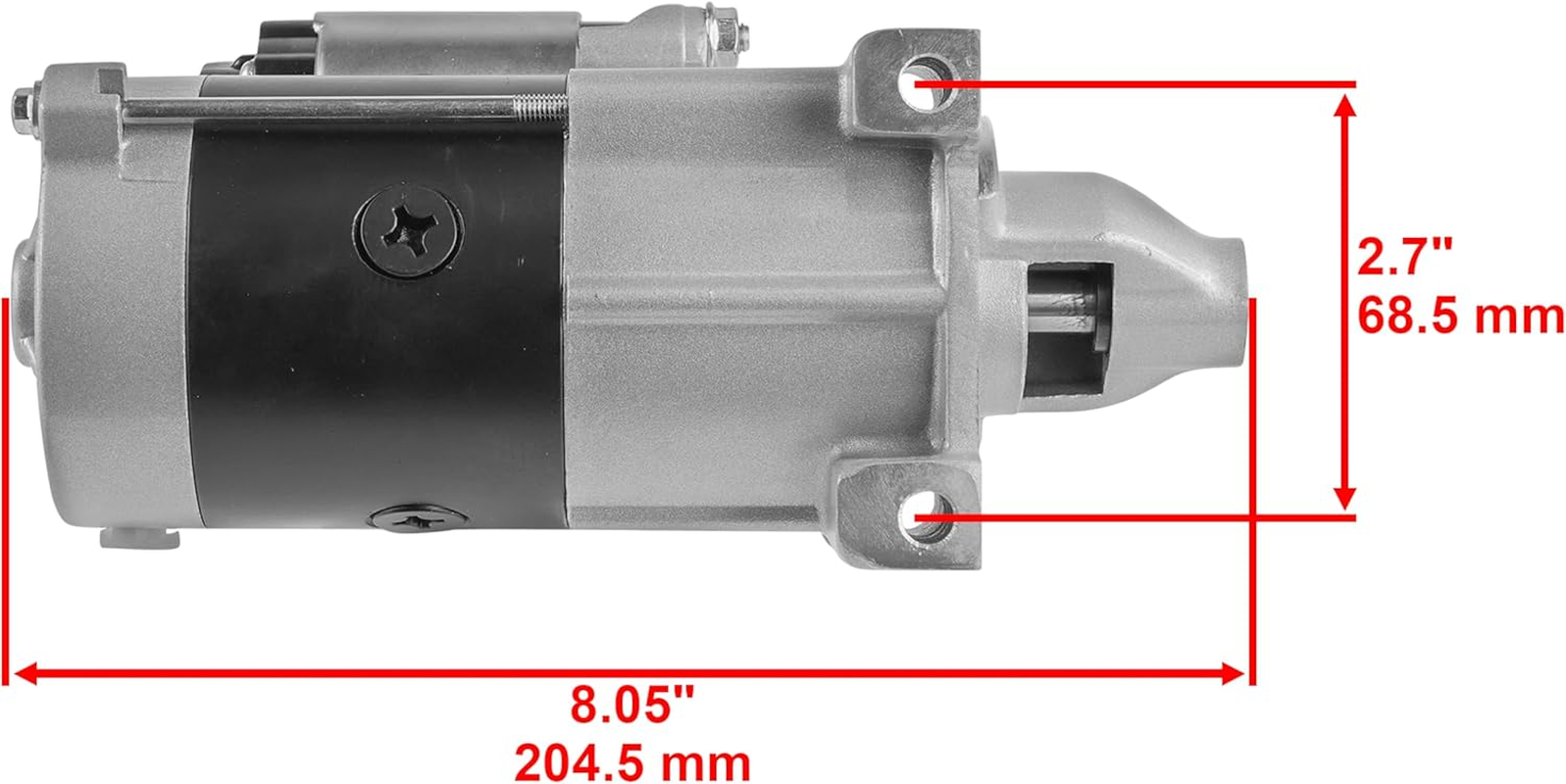 Caltric Starter Compatible with Kawasaki Mule 610 4X4 KAF400 KAF 400 2005 2006 2007 2008 2009 2010-2016 image number 3