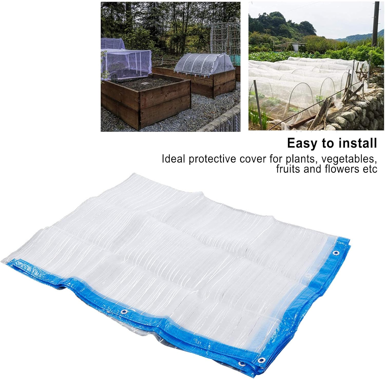Gardening Netting, Vegetables, Fruits, Flowers and Plant Protection, Barrier Netting, Outdoor Garden Supplies (#1) - 2 image number 4