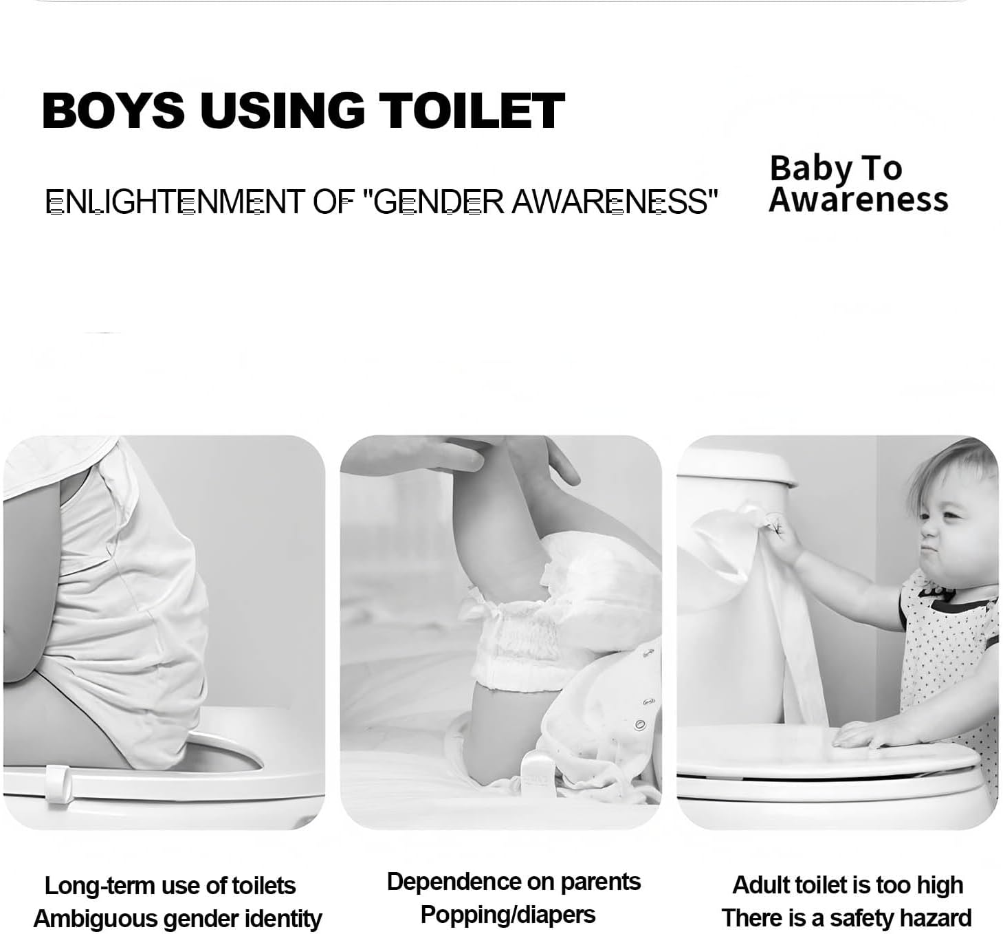 Toddler Cat Potty Training Urinal for Boys,3-Level Height Adjustment (1-6 Years Old) with Cleaning Brush and Catheter,Portable Toddler Urinal Toilet Training Solution for Boys (Custard) image number 4