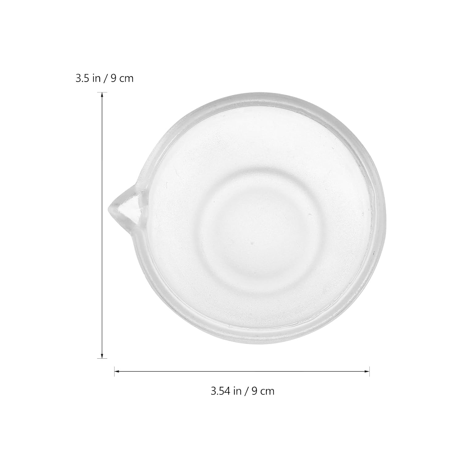 ULTECHNOVO 2 Sets Glass Lab Small for Onion Garlic Masher Fresh with Hand Masher and Bowl for Pepper Baby Vanilla image number 4