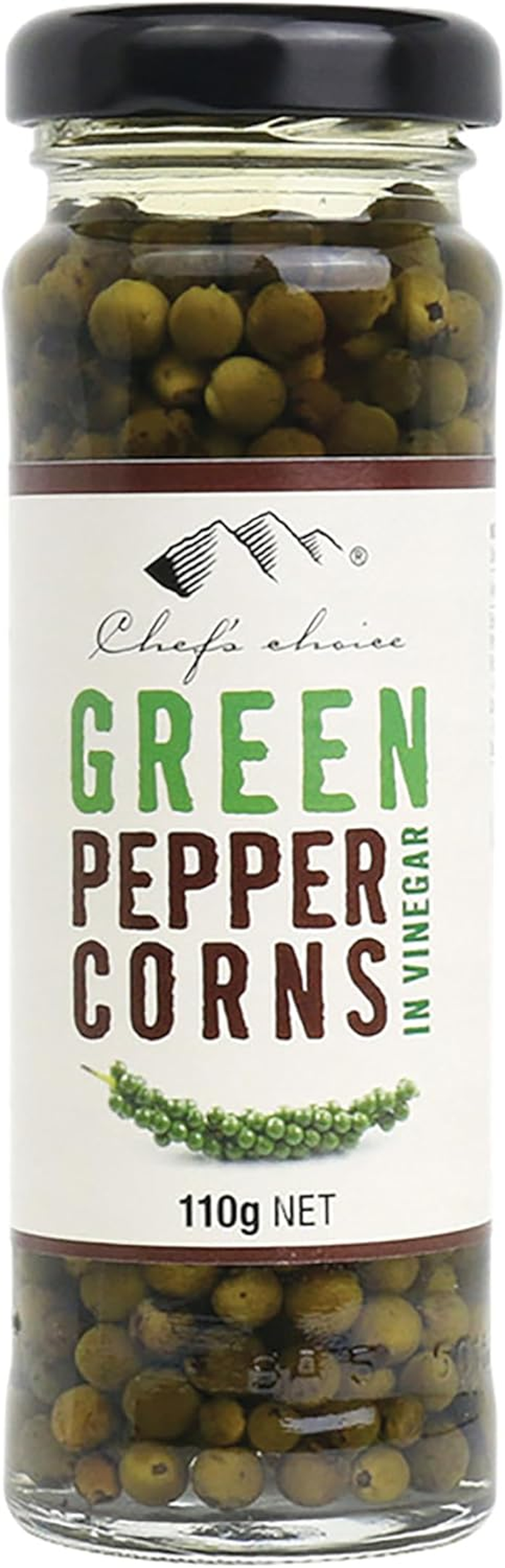 Chef'S Choice Green Peppercorns in Vinegar, 110 G