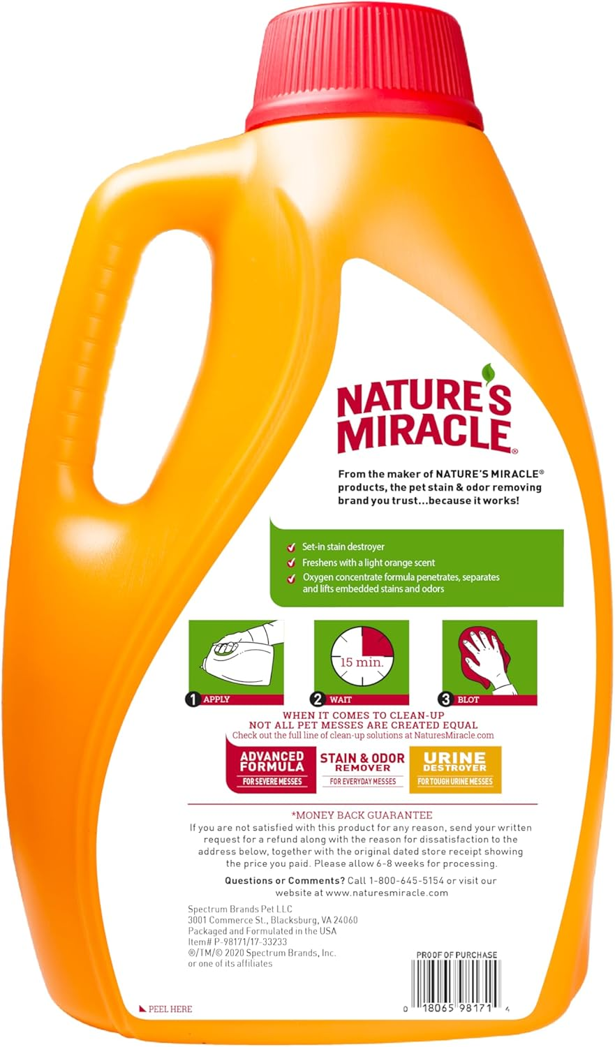 Nature'S Miracle Dog Oxy Set-In Stain Destoyer image number 1