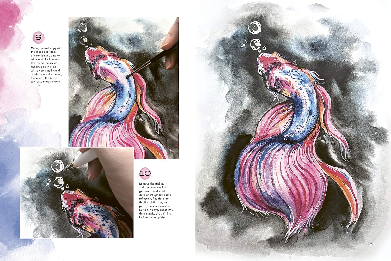 Watercolor Animals (Colorways): Tips, Techniques, and Step-By-Step Lessons for Learning to Paint image number 2