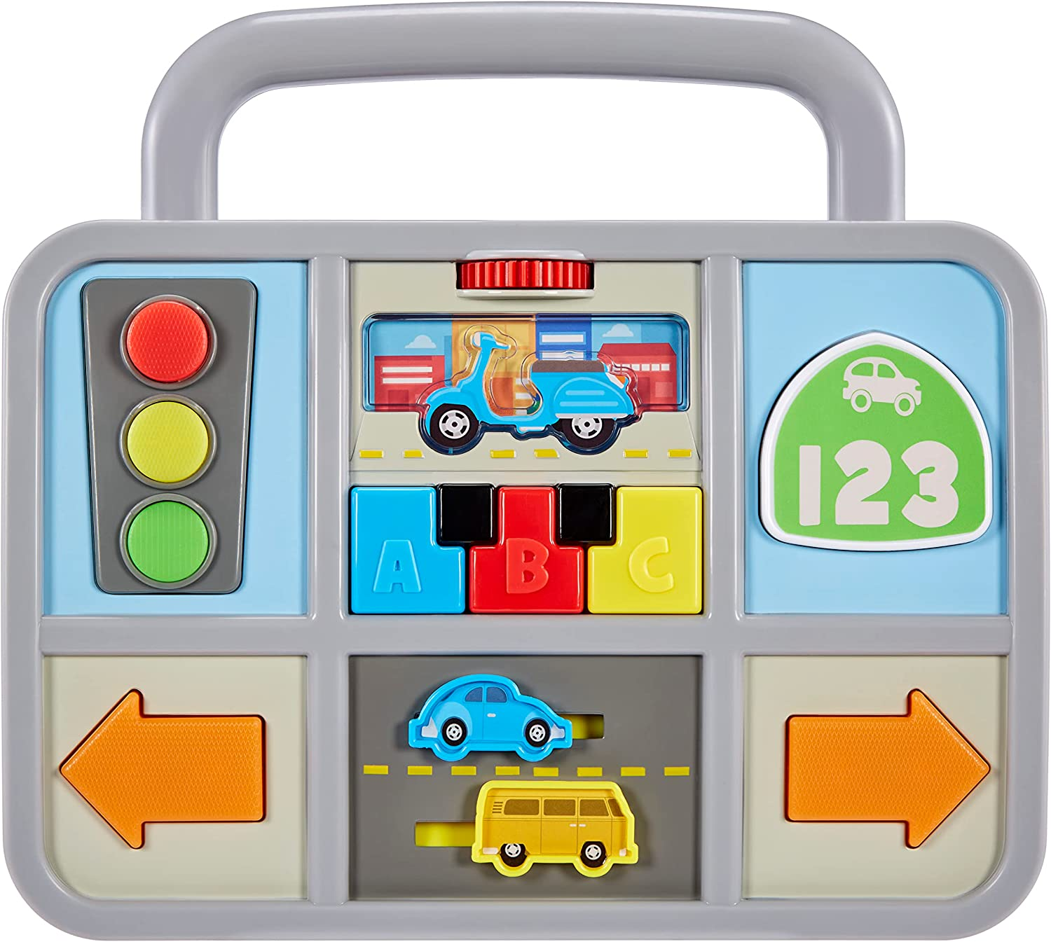 Little Tikes Learn & Play Learning Lane Activity Walker - Includes Sound Effects, Driving Theme & Detachable Activity Panel - Batteries Included - for Babies & Infants from 9-36 Months image number 3