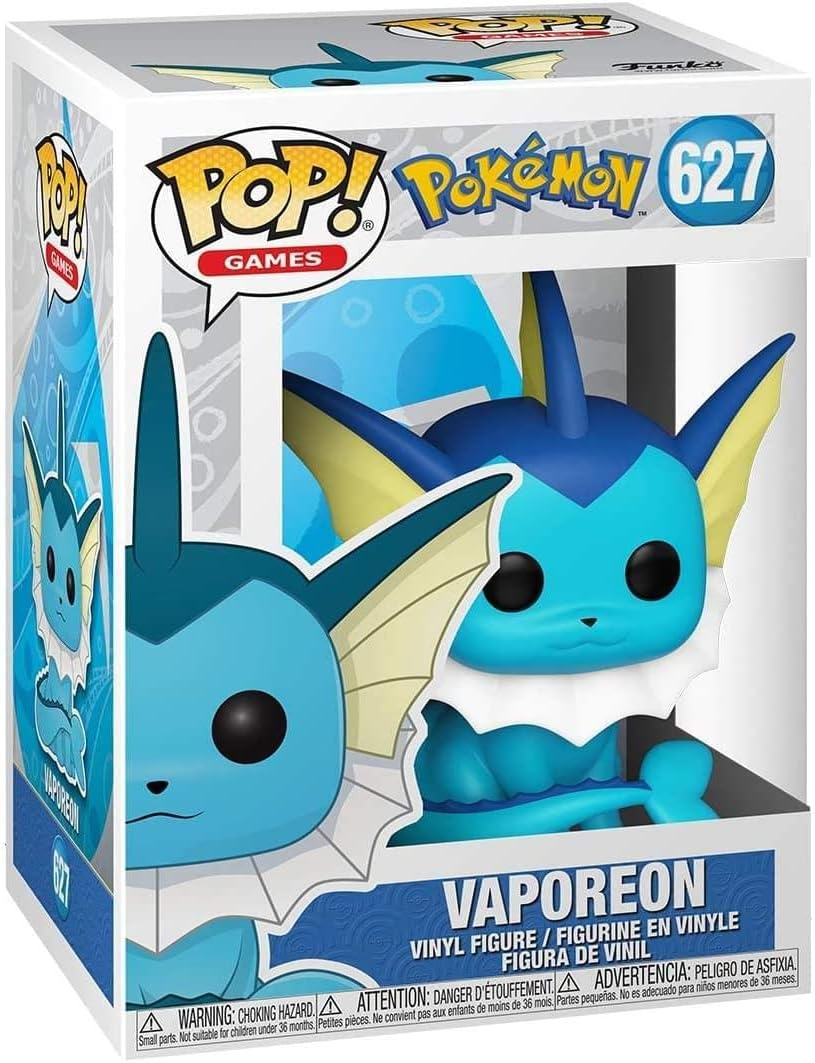 FUNKO POP! GAMES: Pokemon - Vaporeon image number 1