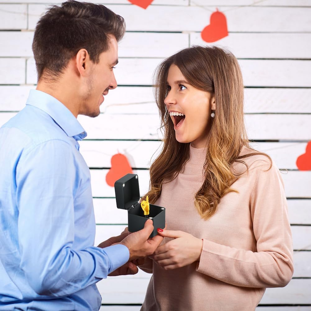 Middle Finger Surprise Prank Gift - Spoof Hand Pop up for Adults, Office & Home Decor, Christmas Novelty Fun Prank Gift (1Pc) - 2Pcs image number 2