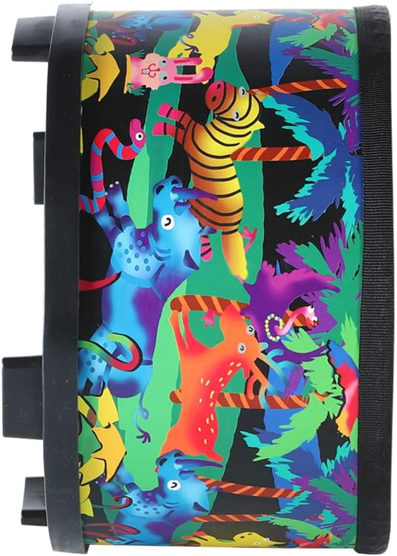 Floor Tom Drum for Kids 10 Inch Percussion Instrument Music Drum with 2 Mallets for Baby Children Special Christmas Birthday Gift