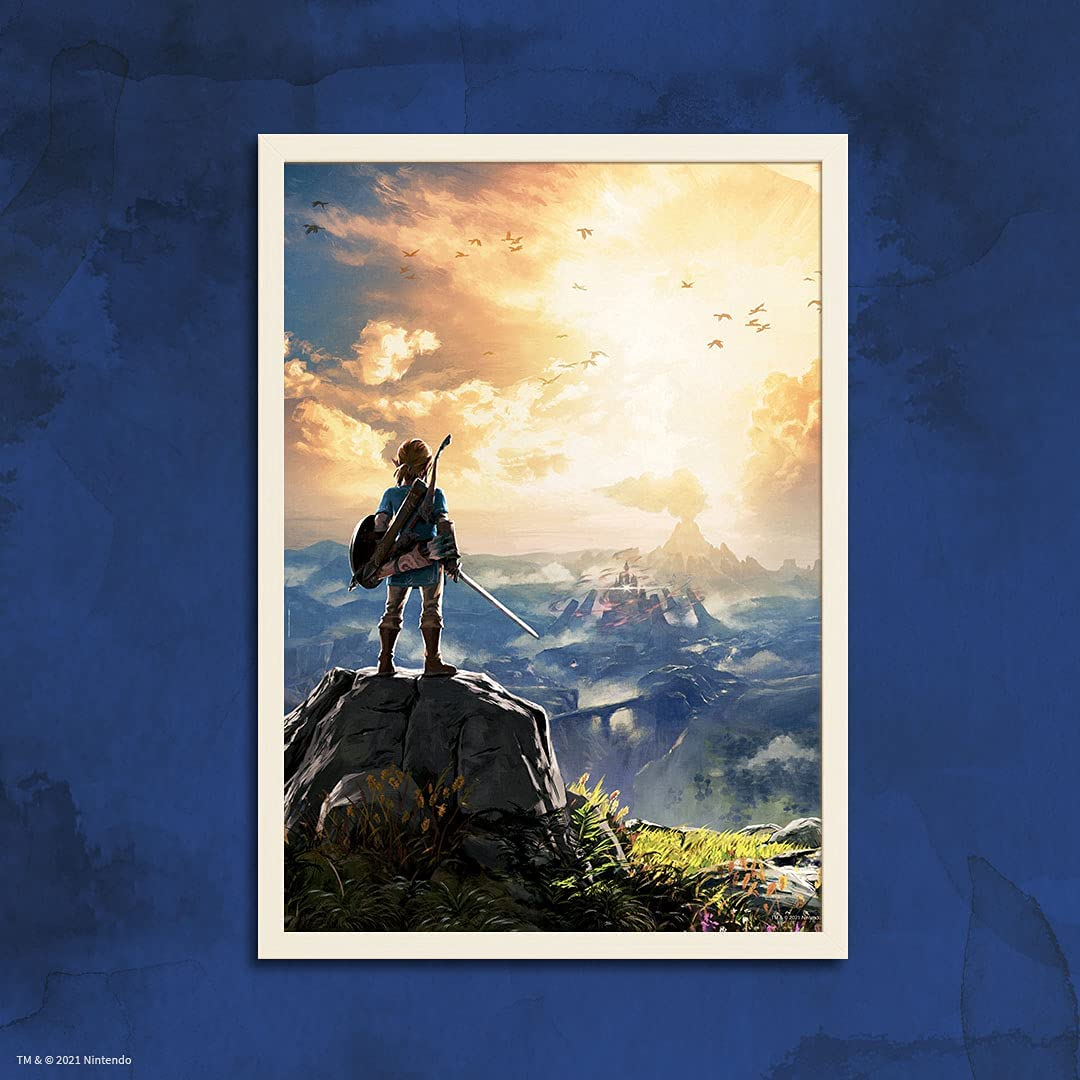 Usaopoly the Legend of Zelda Breath of the Wild 1000 Piece Jigsaw Puzzle Collectible Puzzle Featuring Link from the Legend of Zelda Video Game Officially Licensed Nintendo Merchandise image number 5