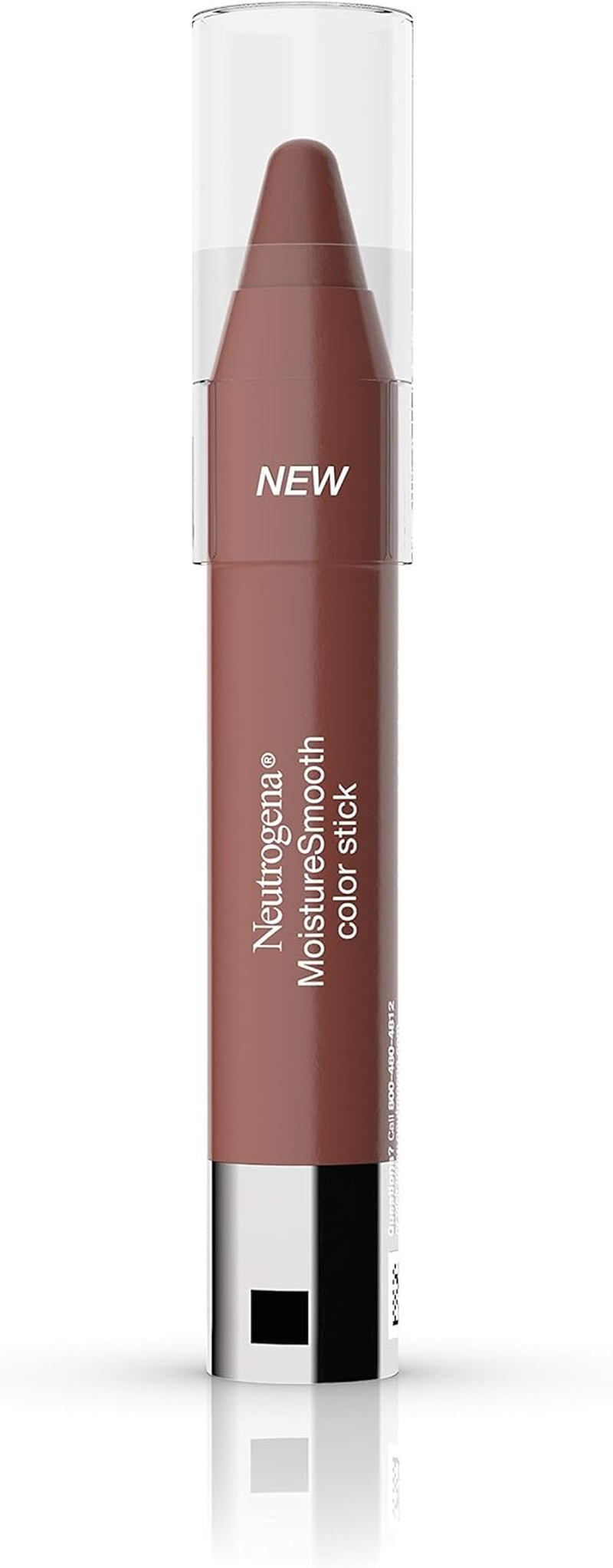 Neutrogena Moisturesmooth Color Lip Stick, 180 Deep Plum, 36 Count