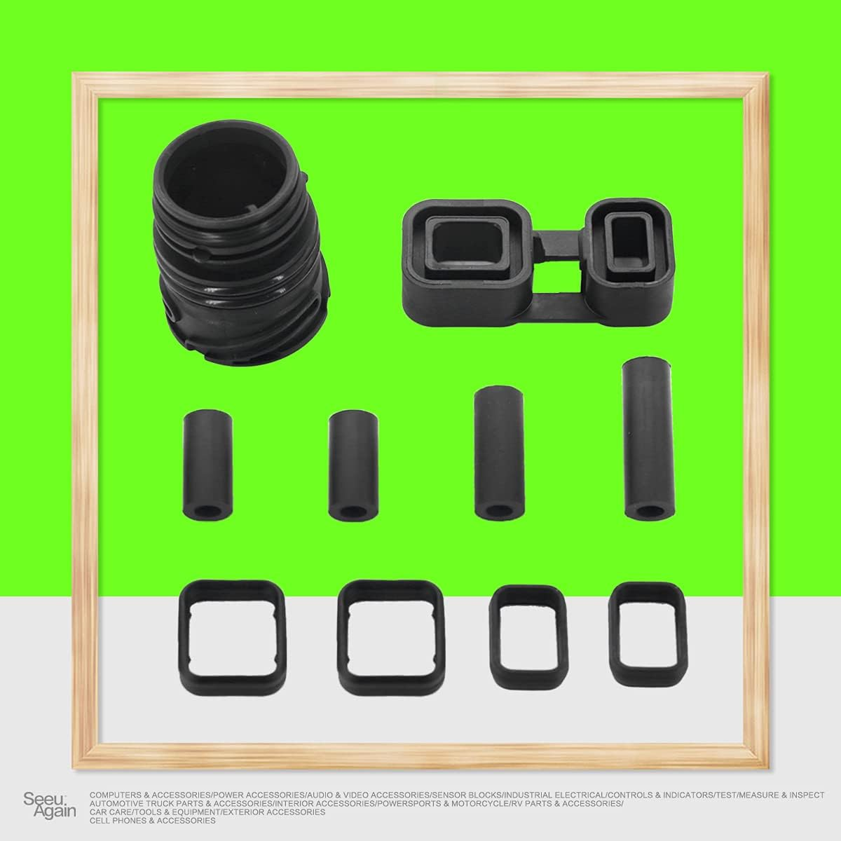 ZF 6HP26 Transmission Oil Valve Body Sleeve Connector Seal plus Adapter Seal Block and Mechatronic Plug Fits for 6HP26X image number 1