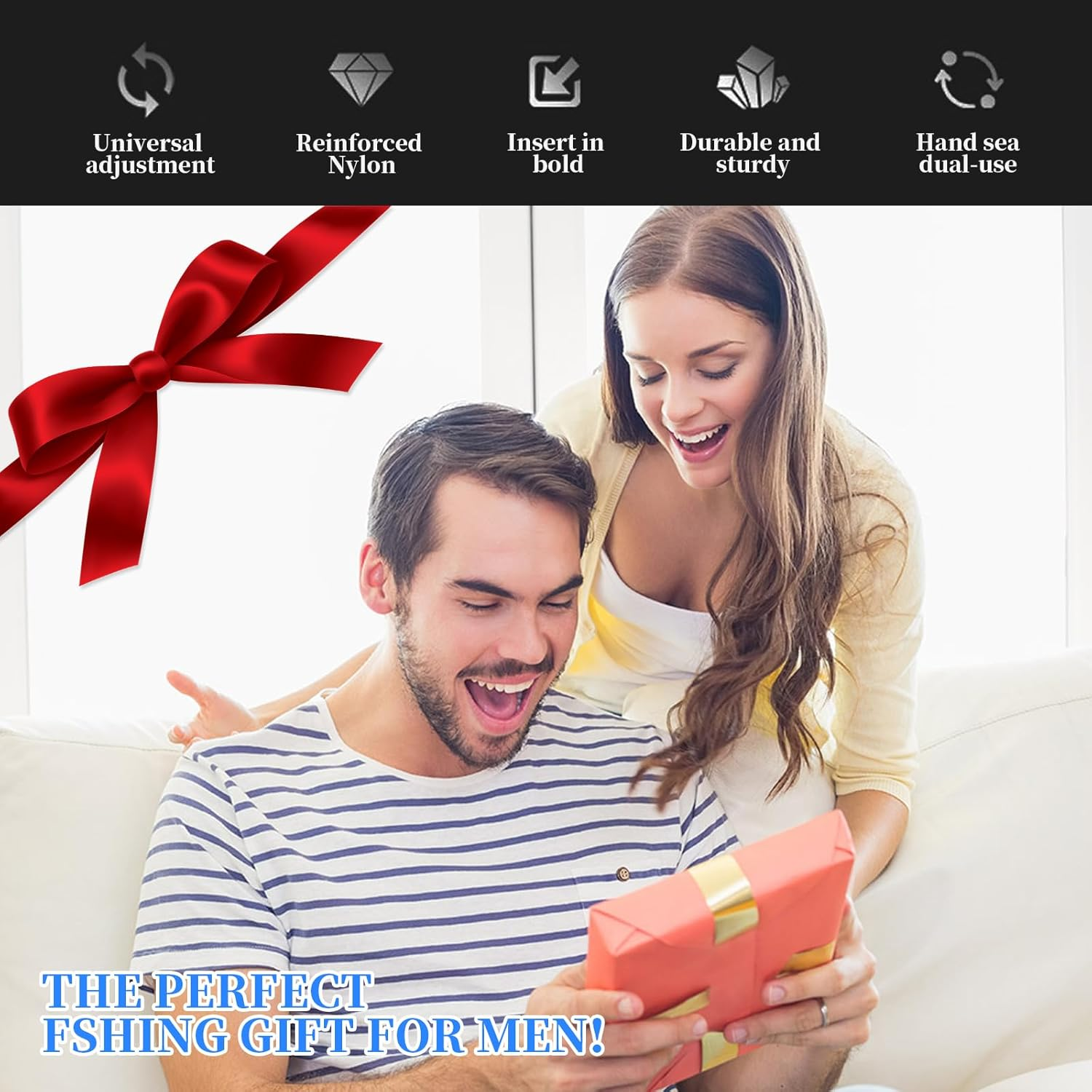 Fishing Rod Pole Holders 2 Pcs Universal Adjustable Lightweight Brackets for Hand Rods Sea Rods Steady Durable Boat Rods Holders with Clamp Hands-Free Pole Stands for Shore Bank Fishing image number 2