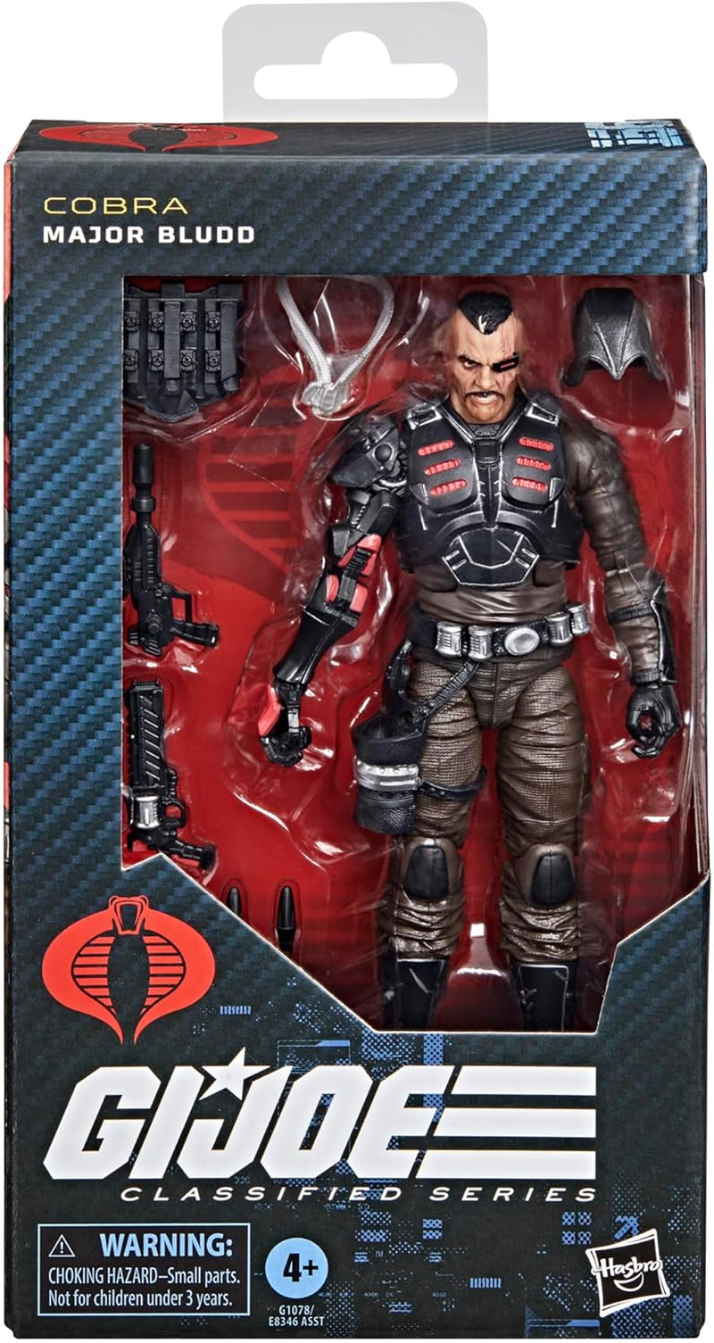 G.I. Joe Classified Series #166, Major Bludd, Collectible 6 Inch Action Figure with 7 Accessories image number 1