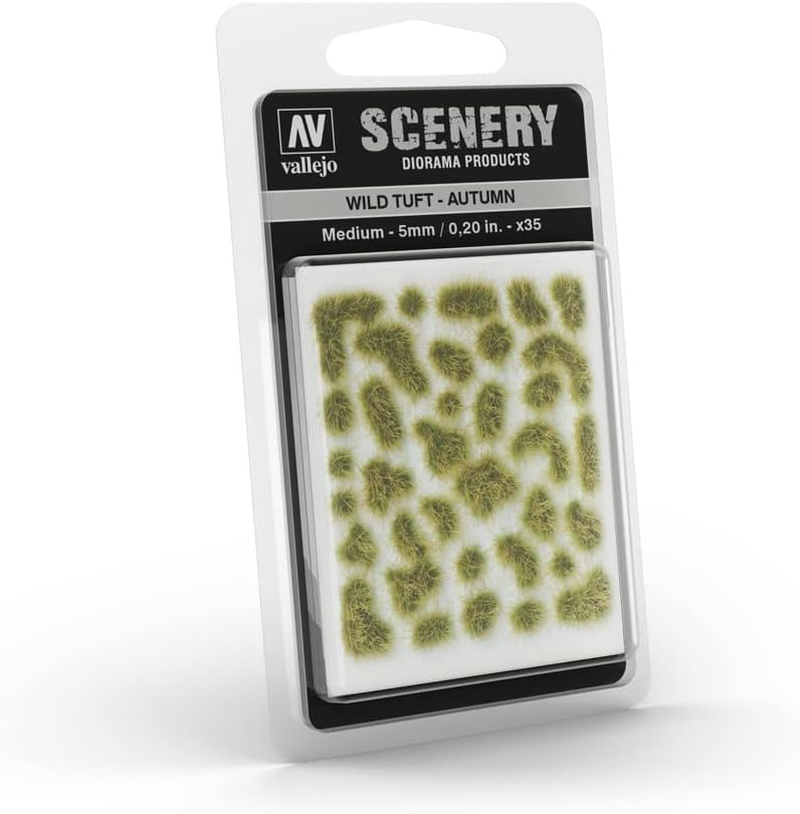 Vallejo Acrylicos Scenery Wild Tuft, Medium, Autumn