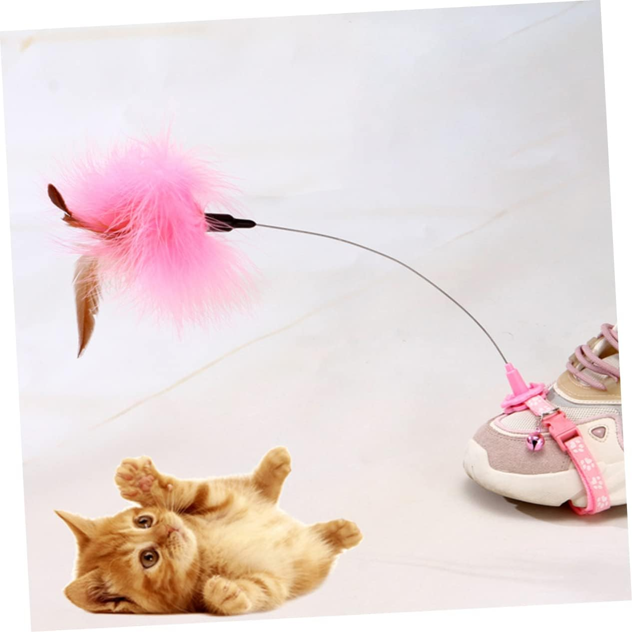 Cat Toys 2Pcs Collar Cat Teaser Catnip Cat Toys Pet Collar Kitten Collars Kitten Teething Toys Cat Chew Toys Cat Cat Toys Interactive Teasing Toys the Stick image number 6