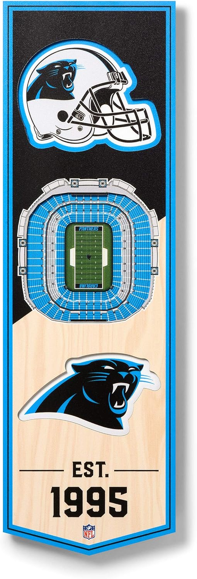 Youthefan NFL Unisex-Adult 3D Stadium Banner image number 4