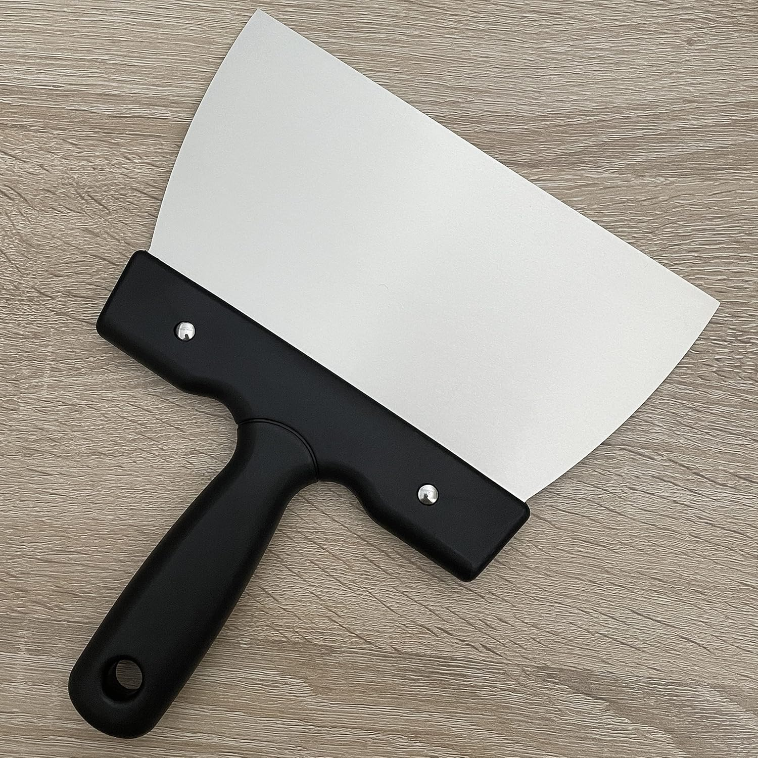 Coating Spatula for Chocolate Scraper Chocolate Thermostat Spatula Stainless Steel Dough Scraper 7.9Inch (Large 20Cm) image number 4