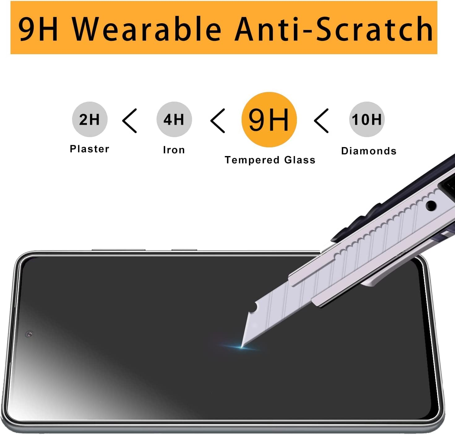 [3-Pack] T Tersely Tempered Glass Screen Protector for OPPO A78 5G, Case Friendly, Ultra-Clear, Shatterproof, Anti-Scratch Film for Enhanced Protection