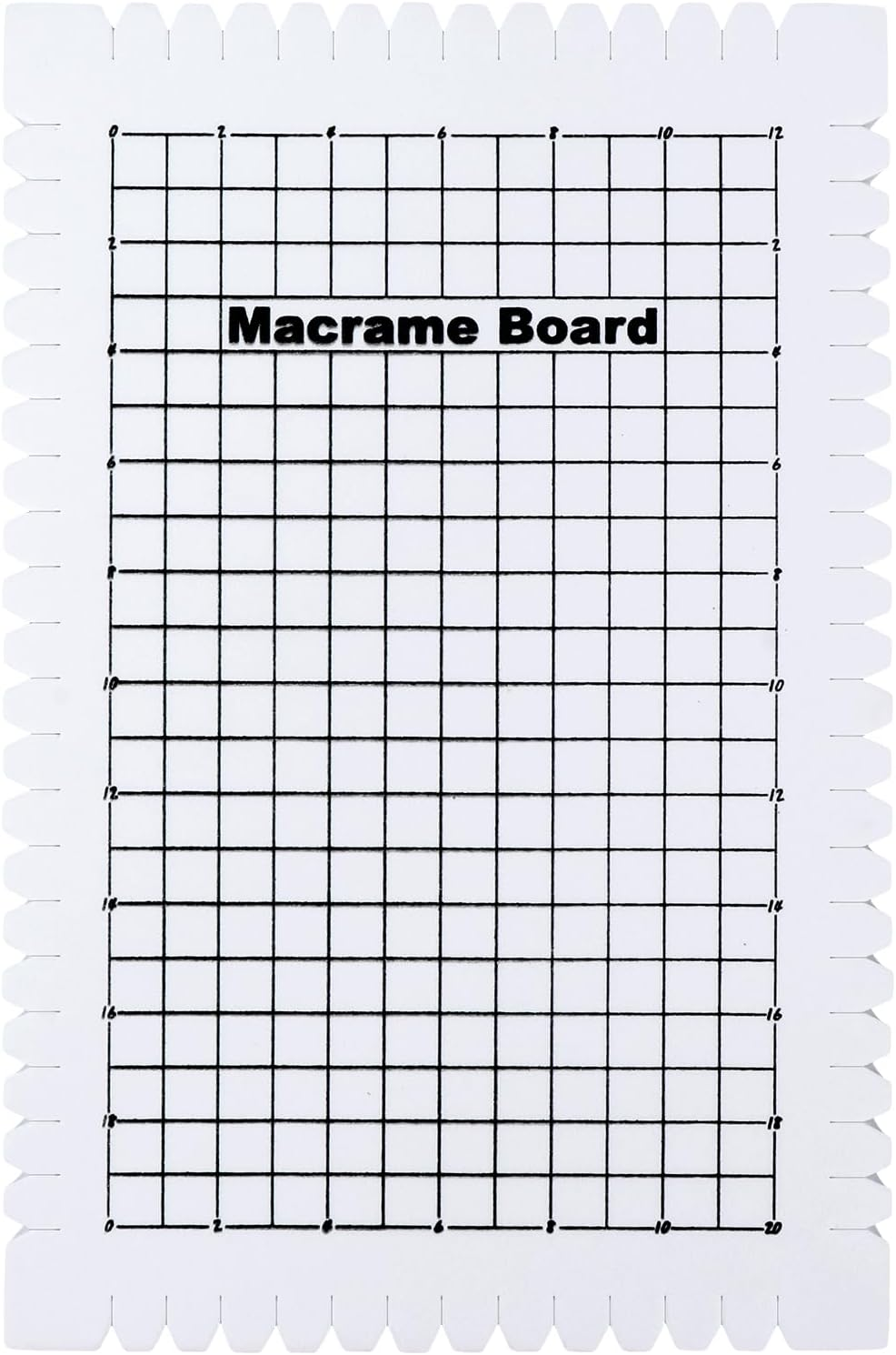 9X6 Mini Macrame Board Instructions Creations Inches Beadsmith Macrame Board