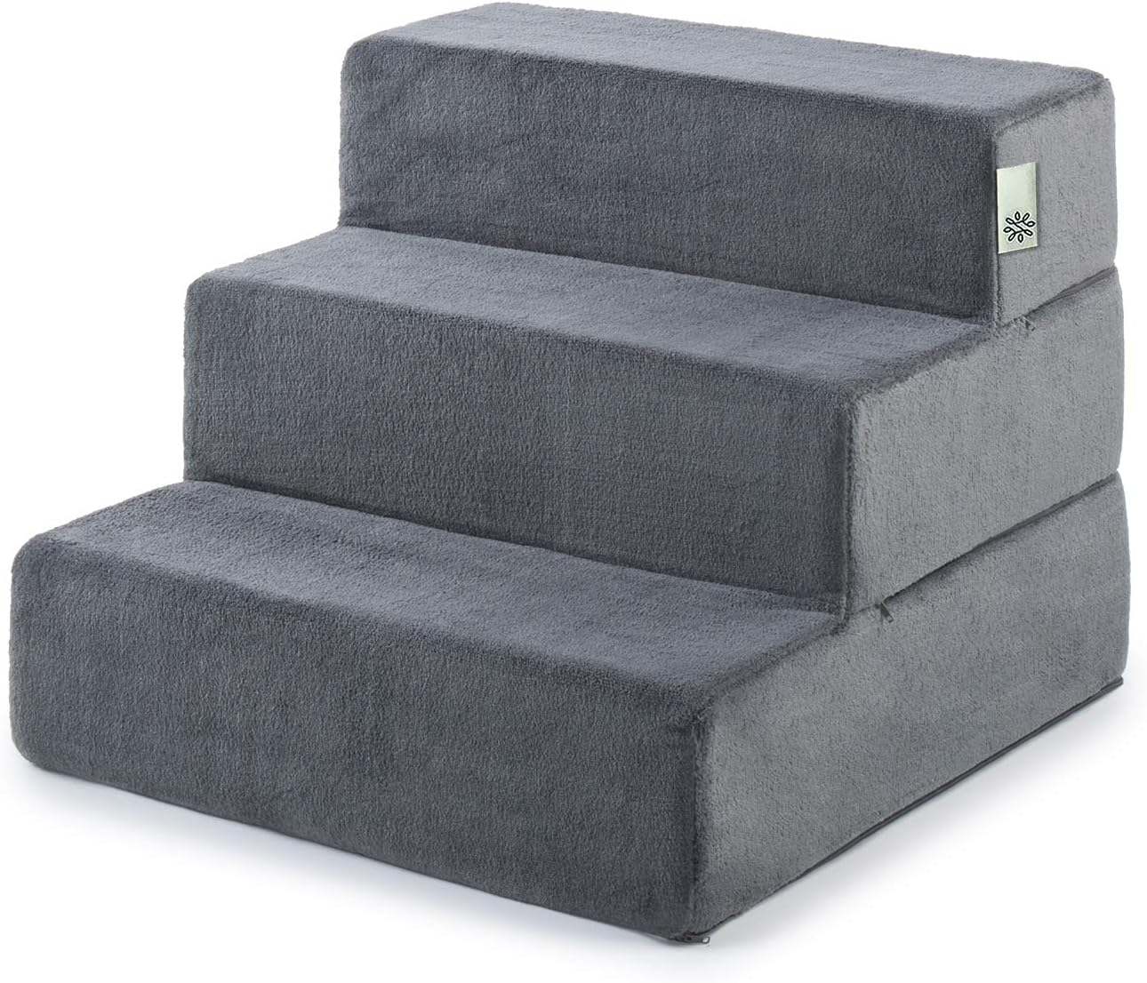 Zinus Easy Pet Stairs/Pet Ramp/Pet Ladder, Small, Charcoal image number 6