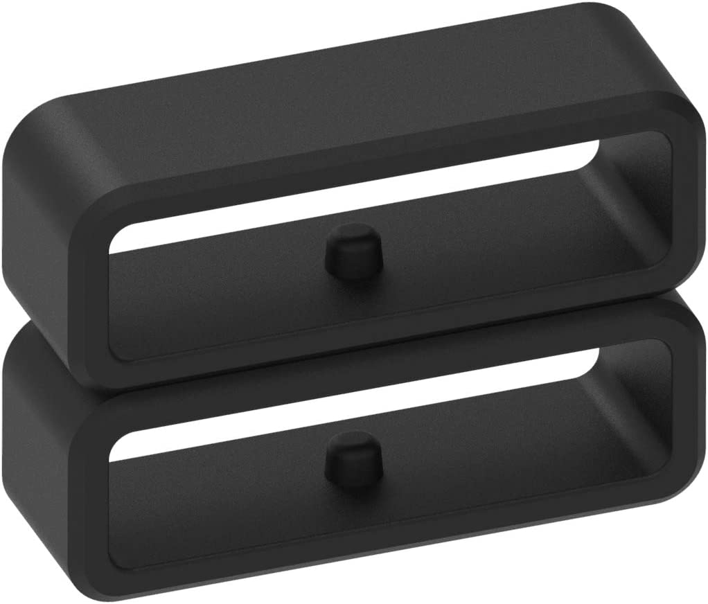 6Pcs Fastener Rings Compatible for Garmin Forerunner 935 945 945 LTE Bands Strap Silicone Connector Security Loop Keepers Ring for Forerunner 935 Replacement Bands image number 2