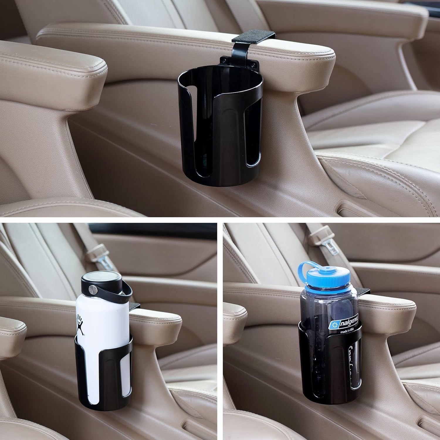 Large Car Door Cup Holder, Vehicle Armrest Cup Holder, Drink Holder for Truck, LM778 image number 6
