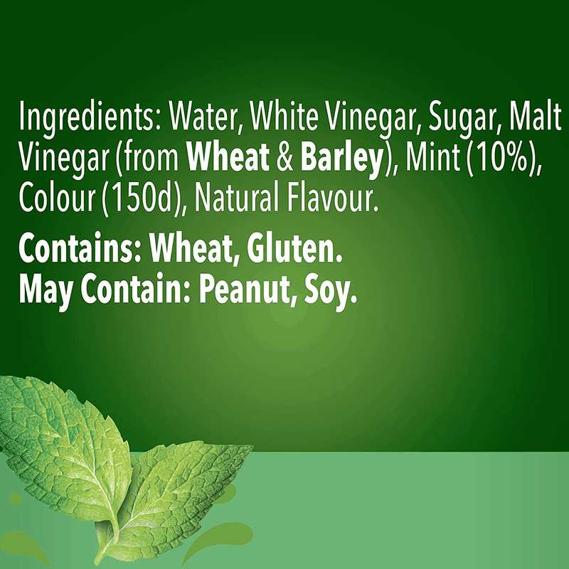 Fountain Mint Sauce Dipping and Marinade Fountain Sauces 250Ml