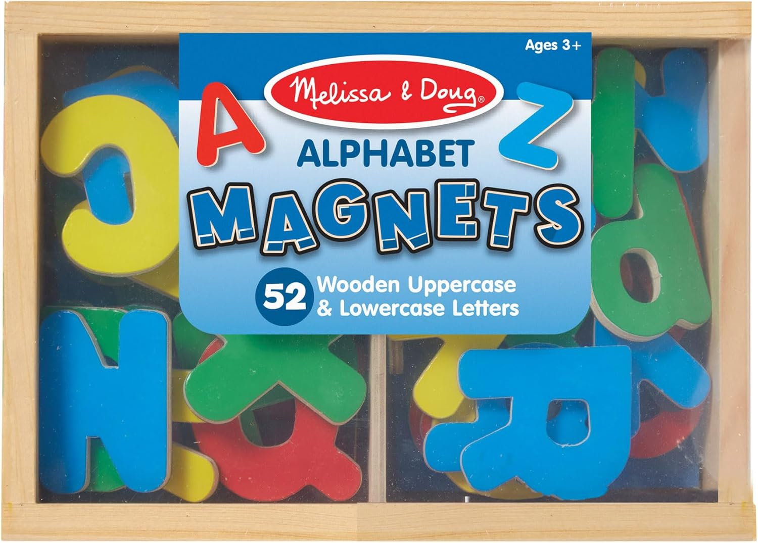 Melissa & Doug - Alphabet Magnets - 52Pc image number 4