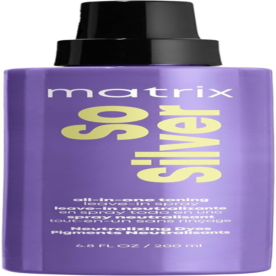 Matrix All-In-One Toning Spray for Blonde Hair to Neutralise Yellow Tones, with Purple Pigments, so Silver Spray, 200 Ml image number 4