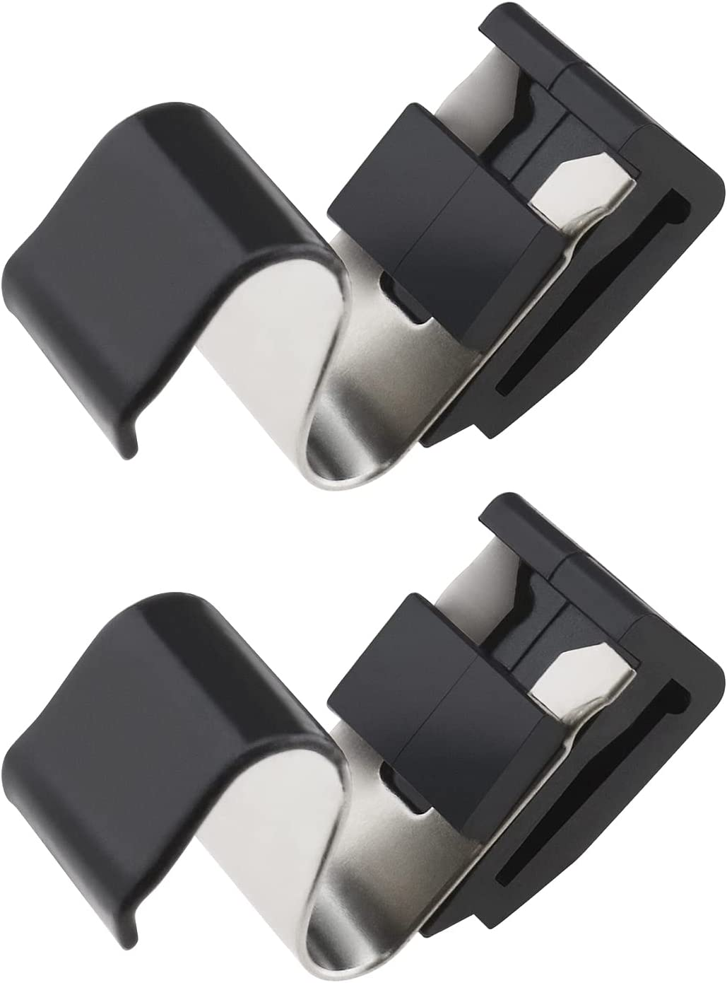 Emsea 2Pcs Fuel Flap Latch Retaining Clip Replacement MR970563 Compatible with Mitsubishi Lancer Mirage Outlander/Ce?Ch Lancer/Ce?Cc Mirage Fuel Door Spring image number 4