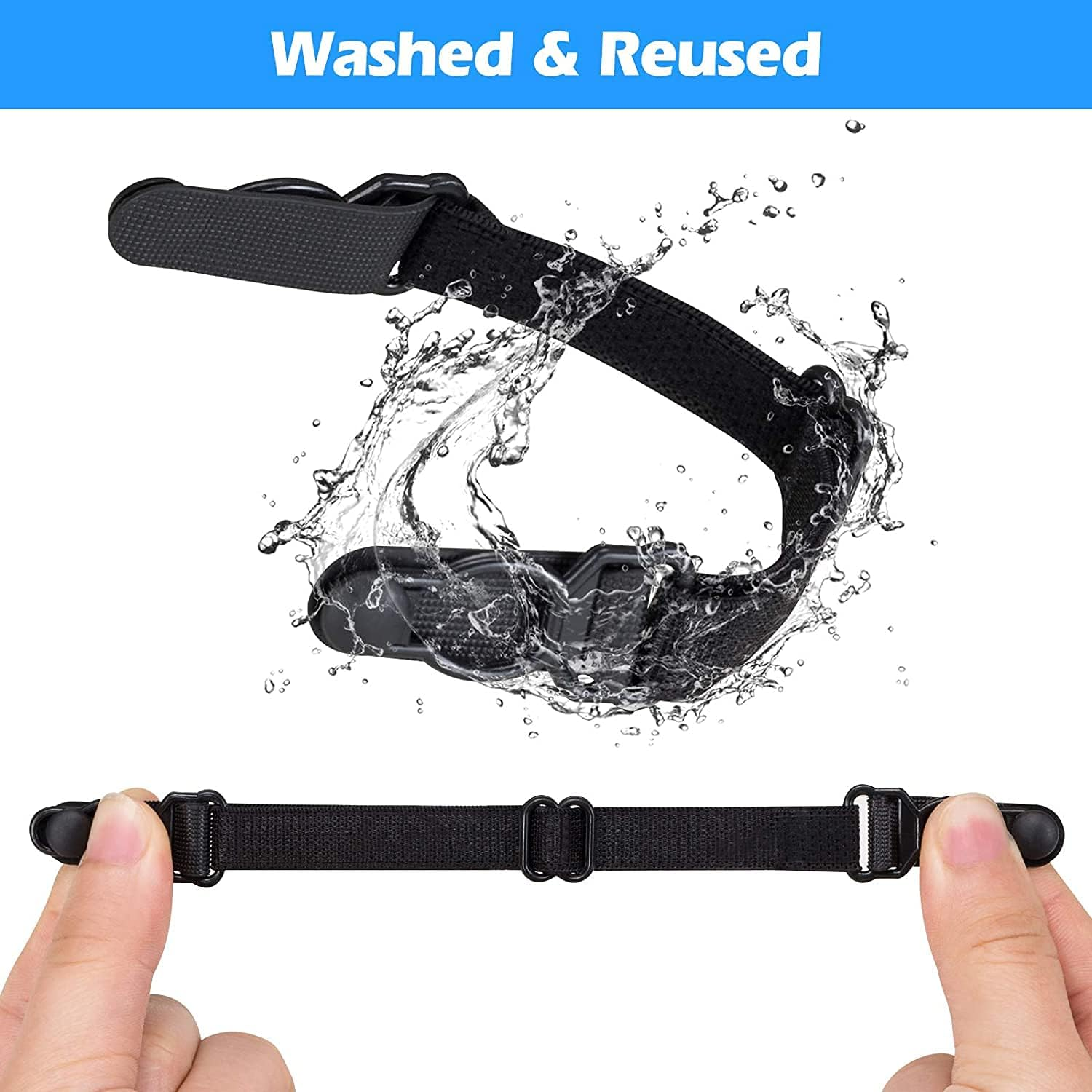 Mask Extender Strap 12Pcs,Ear Savers for Masks,Mask Holder Mask Extenders,Masks Extension Hook Adjustable for Extending Masks Buckle Ear Protectors,Compatible with All Masks and Kid Mask image number 4