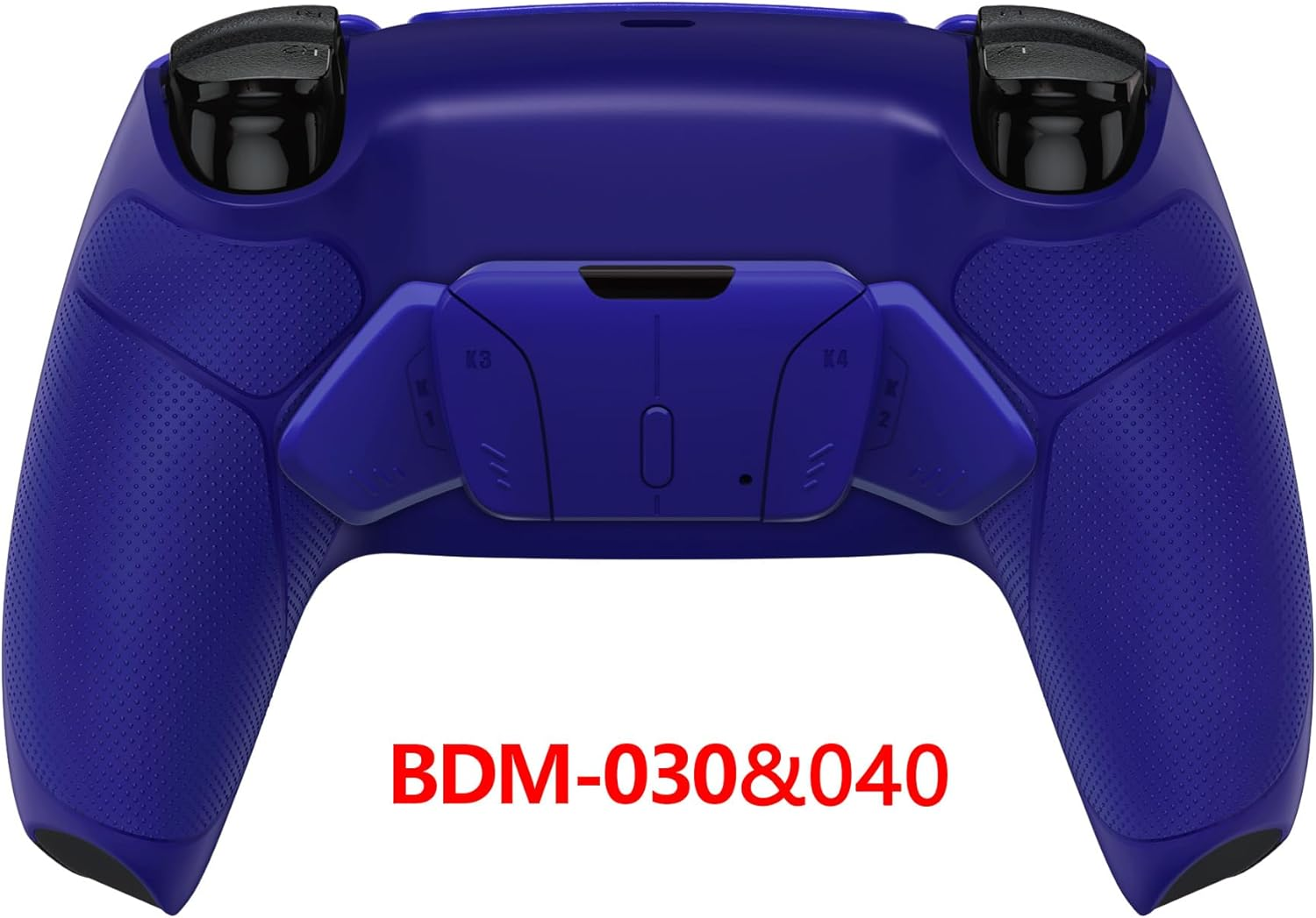 Extremerate Cobalt Blue Rubberized Grip Programable RISE4 Remap Kit for PS5 Controller BDM-030 040 050, Upgrade Board & Redesigned Back Shell & 4 Back Buttons for PS5 Controller - without Controller image number 6