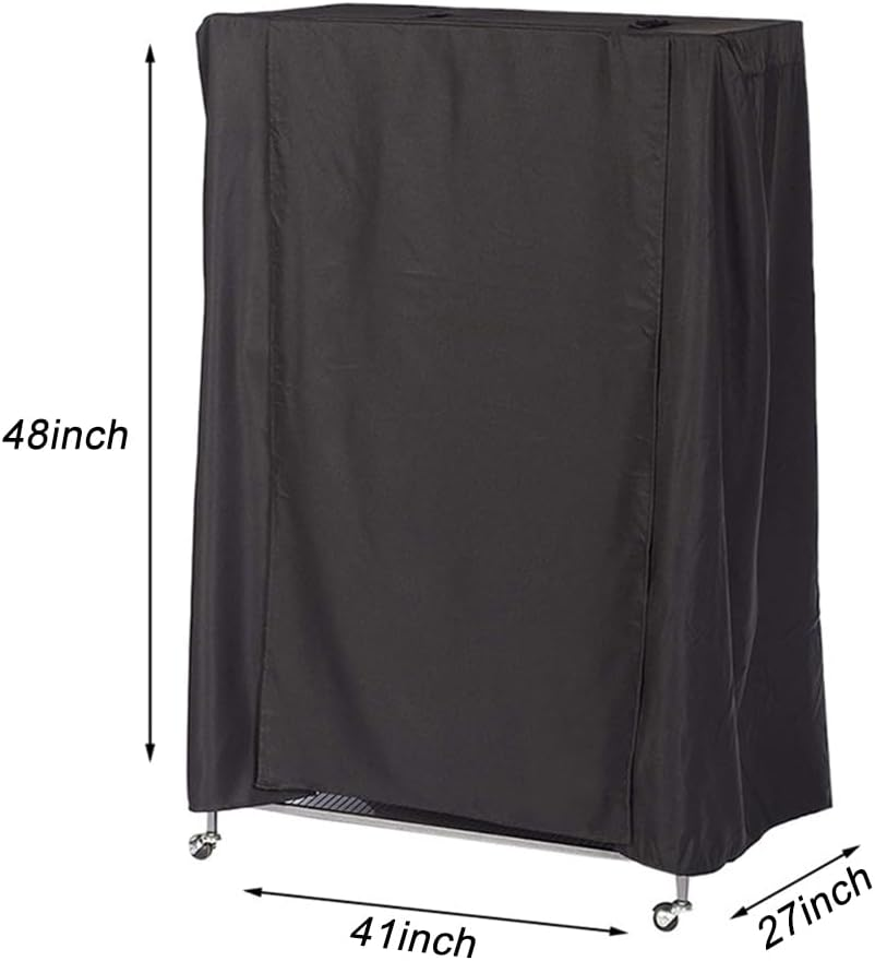 Good Night Bird Parrot Cage Cover with Windproof Waterproof Sunproof Large Parrot Birdcage Covers for Parakeets Budgies Macaw Square Cages (41X27X48In) image number 2