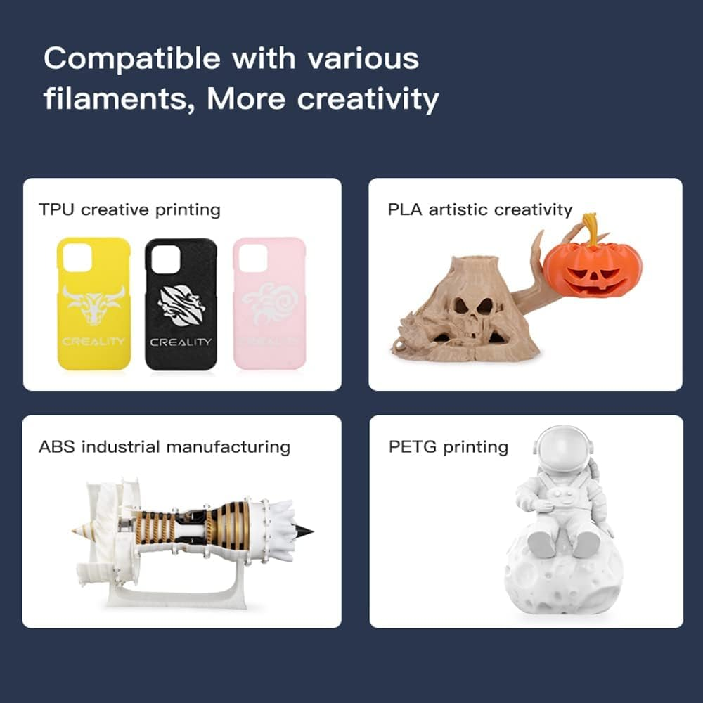 Sprite Direct Drive Extruder Pro Kit, All Metal Extruder Upgrade Kit for Ender 3/Ender 3 V2/Ender 3 Pro/Ender 3 Max 3D Printer,Dual Gear Dual Fan Design,Support BL Touch/Cr Touch image number 2