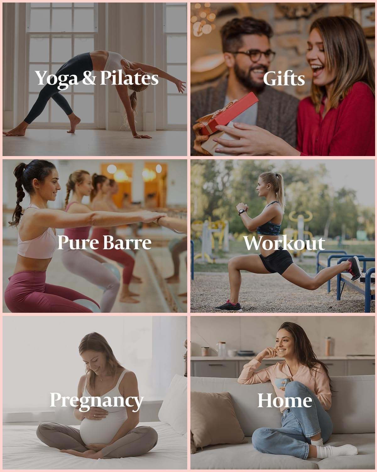 ZANZER Pilates Women'S Yoga Socks with Non-Slip Grip, Ruffle Swivel Cuff & Crew Design - Anti-Skid Workout Socks (Blue+White+Dark Gray+Black) image number 2