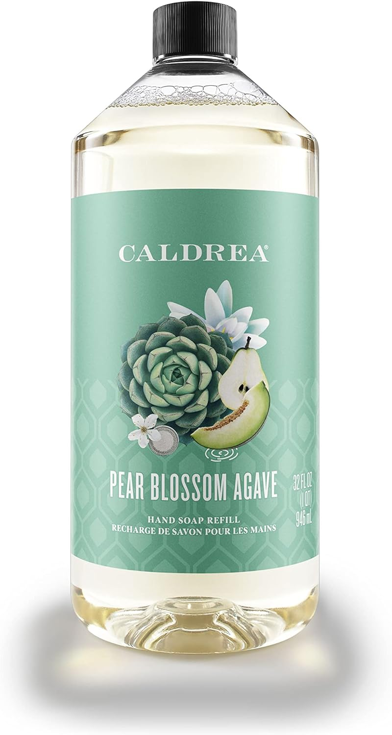 Caldrea Hand Soap Refill, Pear Blossom Agave, 32 Oz image number 1