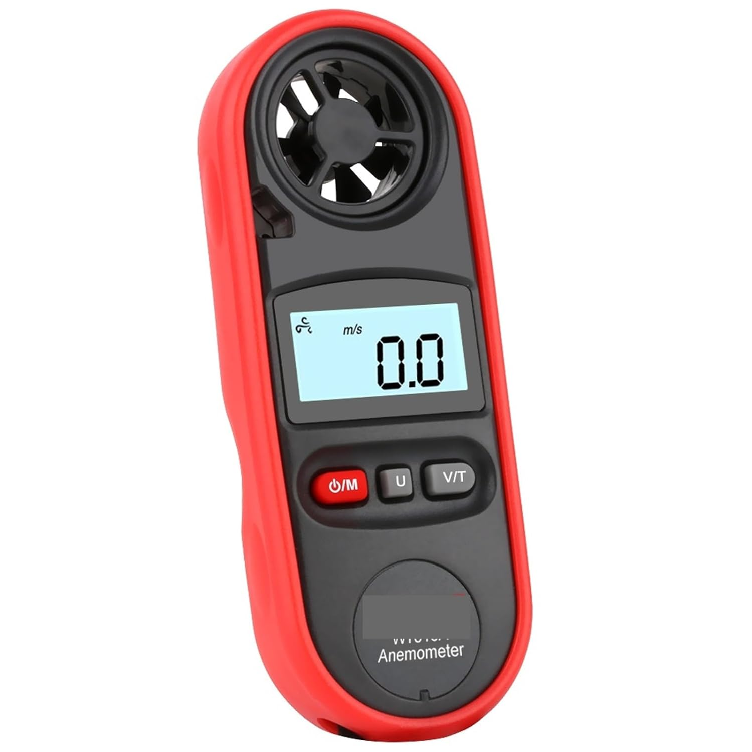 Anemometer, Portable Anemometro, Thermometer, Wind Speed Gau Meter Windmeter, Hand-Held Anemometer image number 6