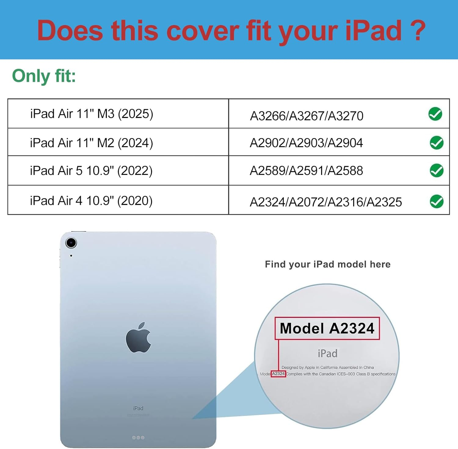 Procase Case for Ipad Air 11 Inch 2025 M3/ 2024 M2, 10.9 Inch Air 5Th/ 4Th Generation Case with Pencil Holder, Smart Protective Cover for Ipad Air 5 4 -Pink image number 5