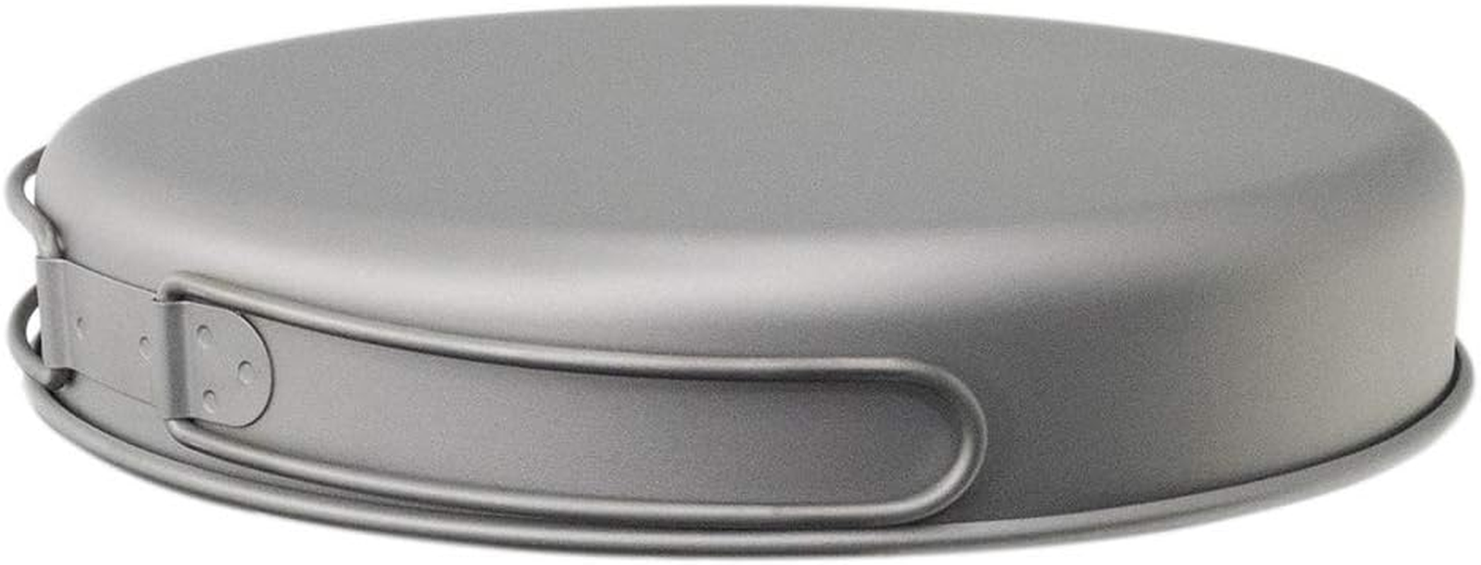 Ultralight Titanium Frypan Outdoor Camping Hiking Picnic Cooking Frying Pan image number 5